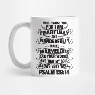 Psalm 139:14 Mug